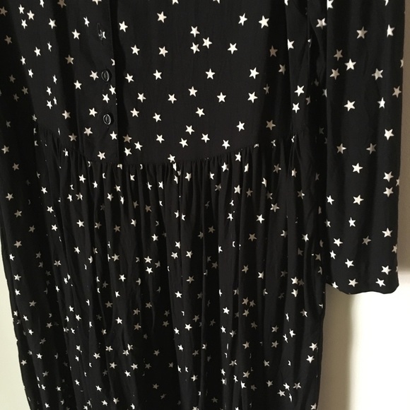 Vintage star print drop waist dress sz 4/6 - Picture 12 of 17